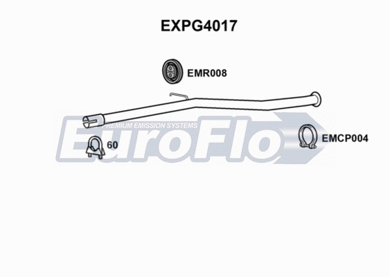 Exhaust Pipe (EXPG4017)