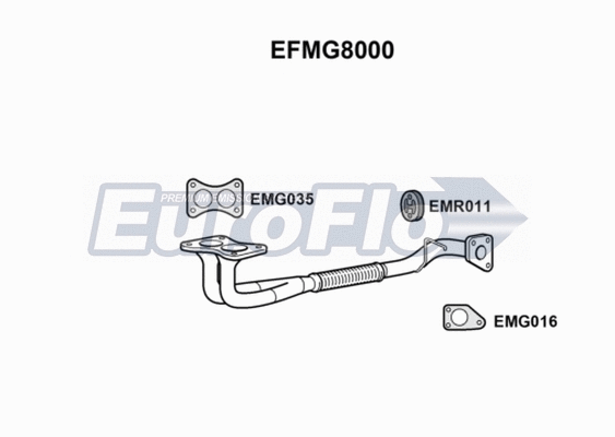 Exhaust Pipe (EFMG8000)
