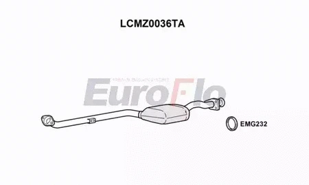 Catalytic Converter (LCMZ0036TA)