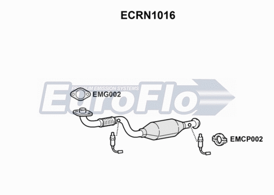 Catalytic Converter (ECRN1016)