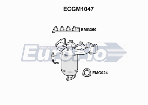Catalytic Converter (ECGM1047)