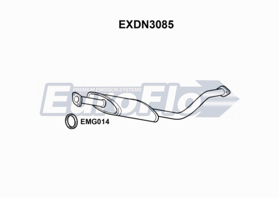 Centre Muffler (EXDN3085)