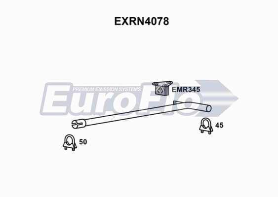 Exhaust Pipe (EXRN4078)
