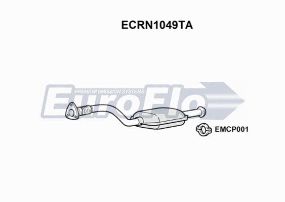 Catalytic Converter (ECRN1049TA)