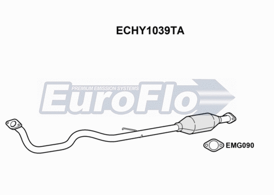 Catalytic Converter (ECHY1039TA)