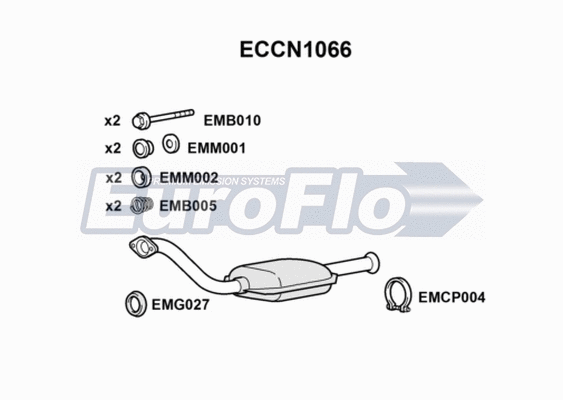 Catalytic Converter (ECCN1066)