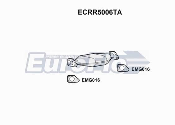 Catalytic Converter (ECRR5006TA)