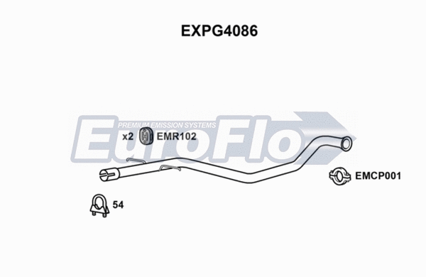 Exhaust Pipe (EXPG4086)