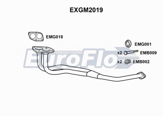 Exhaust Pipe (EXGM2019)