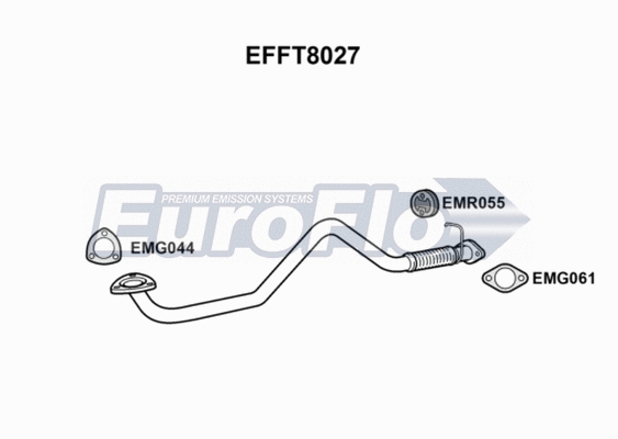 Exhaust Pipe (EFFT8027)