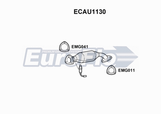 Catalytic Converter (ECAU1130)