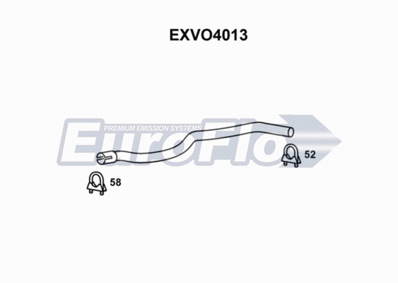 Exhaust Pipe (EXVO4013)