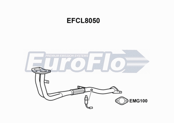 Exhaust Pipe (EFCL8050)