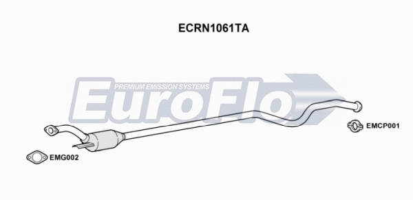 Catalytic Converter (ECRN1061TA)