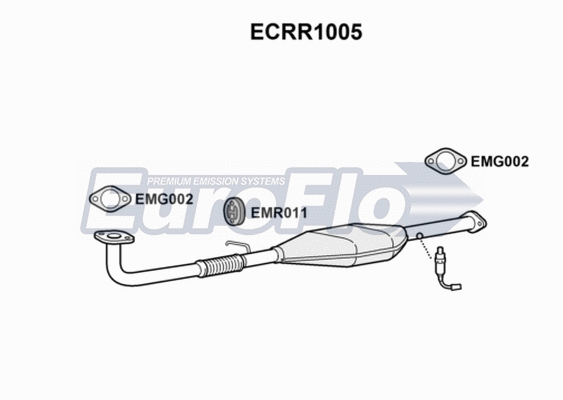 Catalytic Converter (ECRR1005)