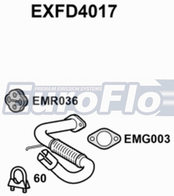 Exhaust Pipe (EXFD4017)