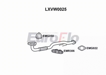 Exhaust Pipe (LXVW0025)