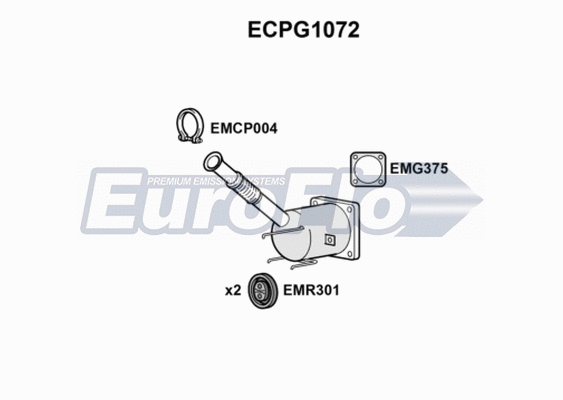 Catalytic Converter (ECPG1072)
