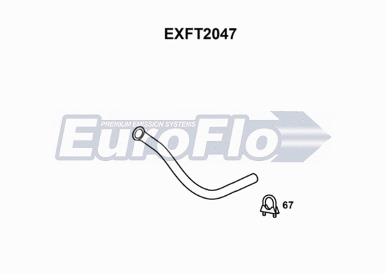Exhaust Pipe (EXFT2047)