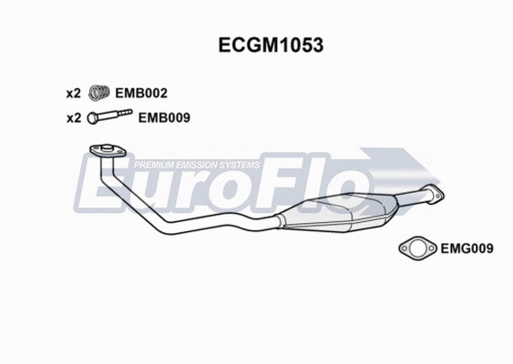Catalytic Converter (ECGM1053)