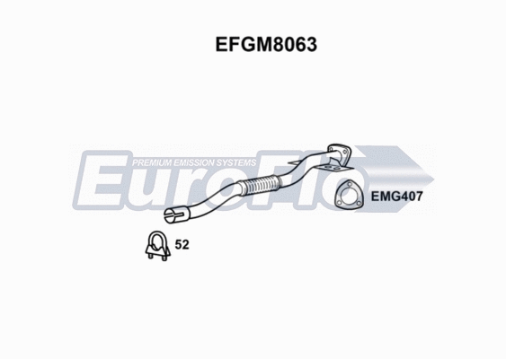 Exhaust Pipe (EFGM8063)