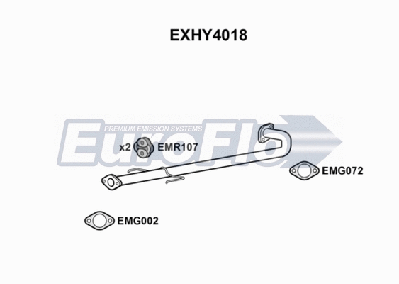 Exhaust Pipe (EXHY4018)