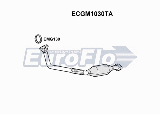 Catalytic Converter (ECGM1030TA)