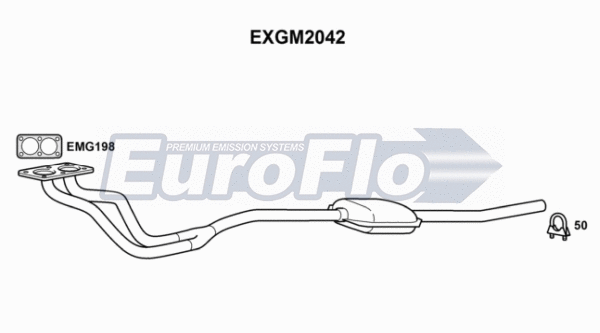Exhaust Pipe (EXGM2042)