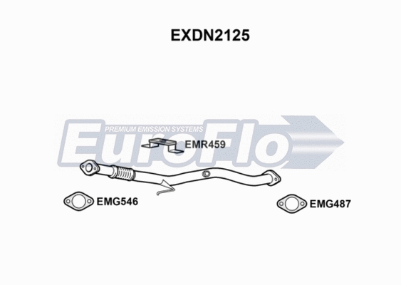 Exhaust Pipe (EXDN2125)