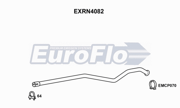 Exhaust Pipe (EXRN4082)