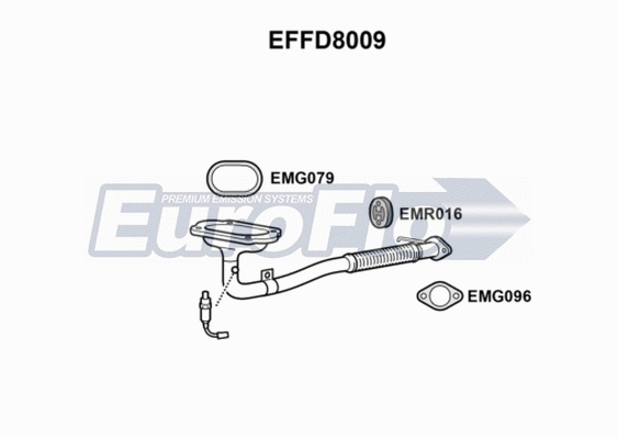 Exhaust Pipe (EFFD8009)