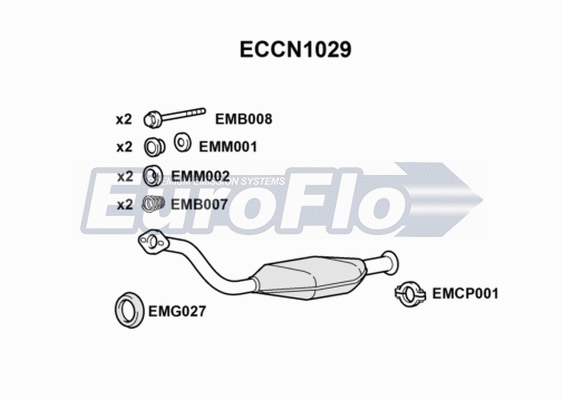 Catalytic Converter (ECCN1029)