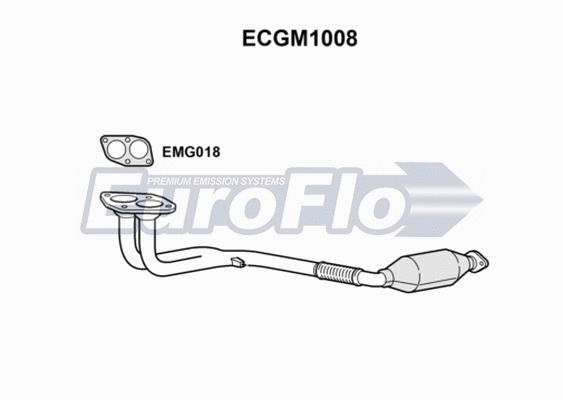 Catalytic Converter (ECGM1008)