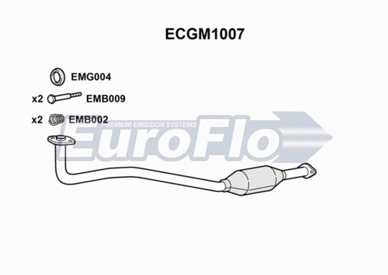 Catalytic Converter (ECGM1007)