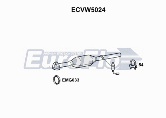 Catalytic Converter (ECVW5024)