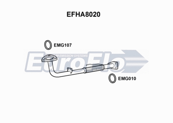 Exhaust Pipe (EFHA8020)