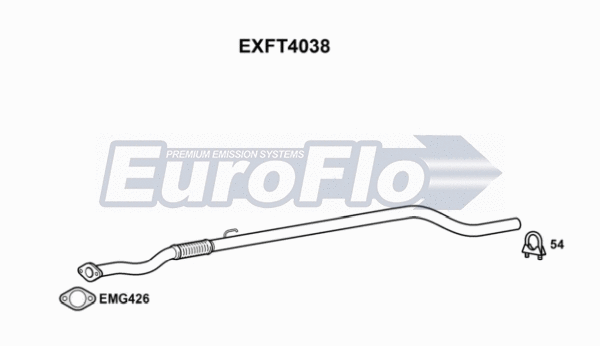 Exhaust Pipe (EXFT4038)