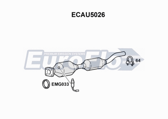 Catalytic Converter (ECAU5026)