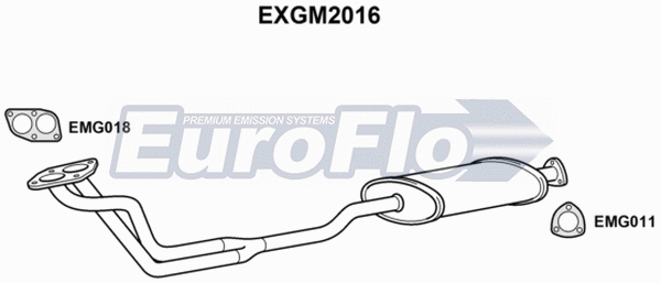 Exhaust Pipe (EXGM2016)