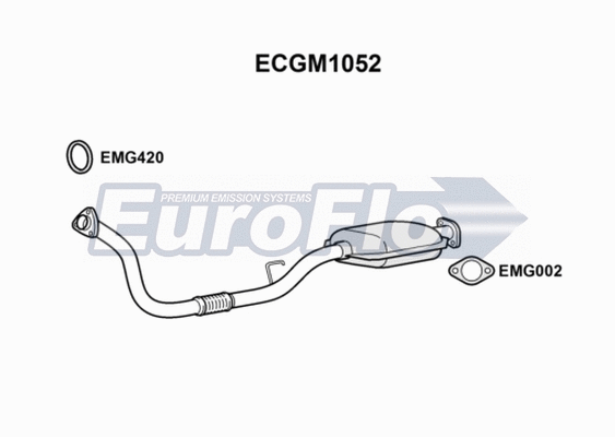 Catalytic Converter (ECGM1052)