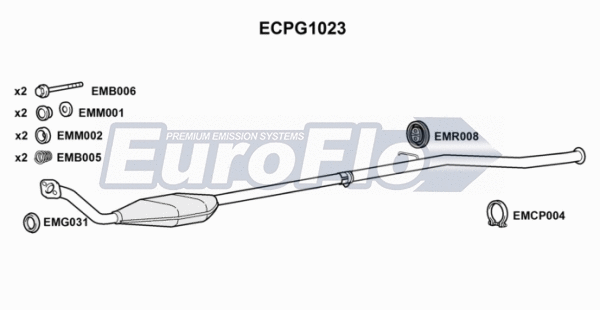 Catalytic Converter (ECPG1023)