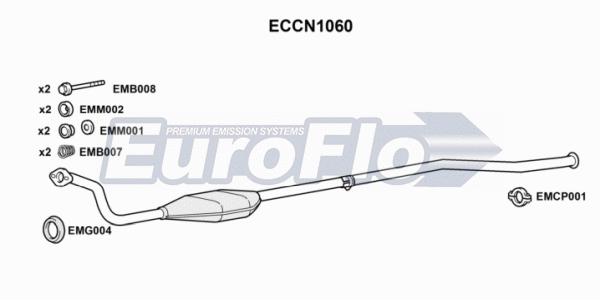 Catalytic Converter (ECCN1060)