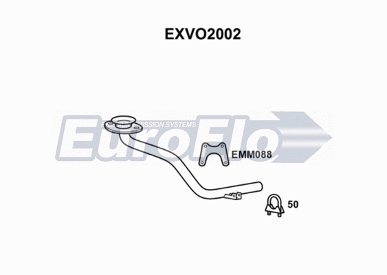 Exhaust Pipe (EXVO2002)