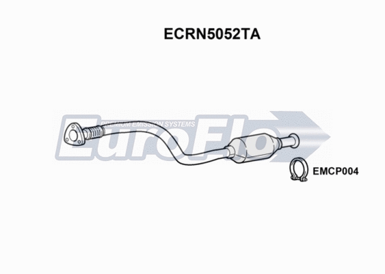 Catalytic Converter (ECRN5052TA)