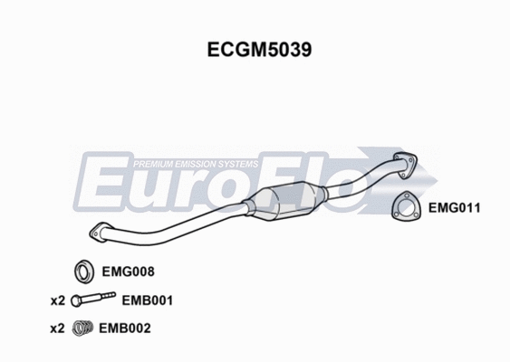 Catalytic Converter (ECGM5039)