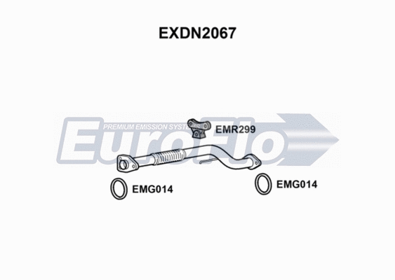 Exhaust Pipe (EXDN2067)