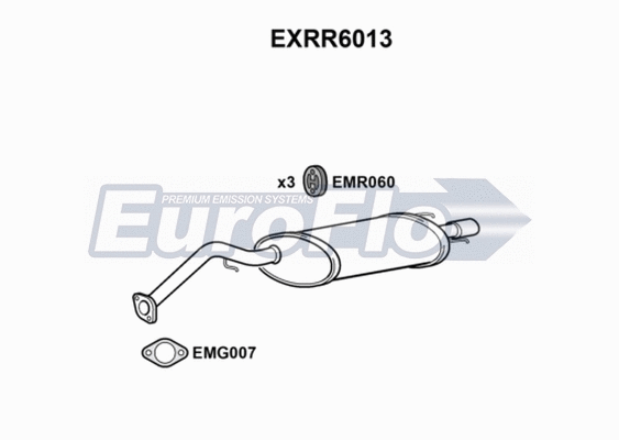 Rear Muffler (EXRR6013)