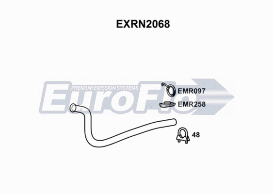 Exhaust Pipe (EXRN2068)