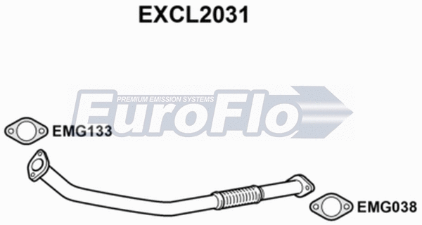 Exhaust Pipe (EXCL2031)