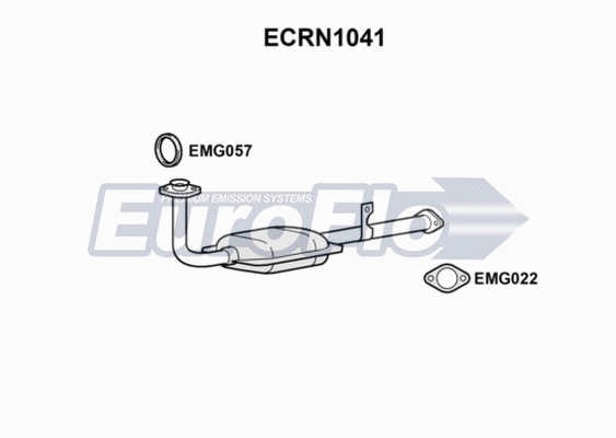 Catalytic Converter (ECRN1041)